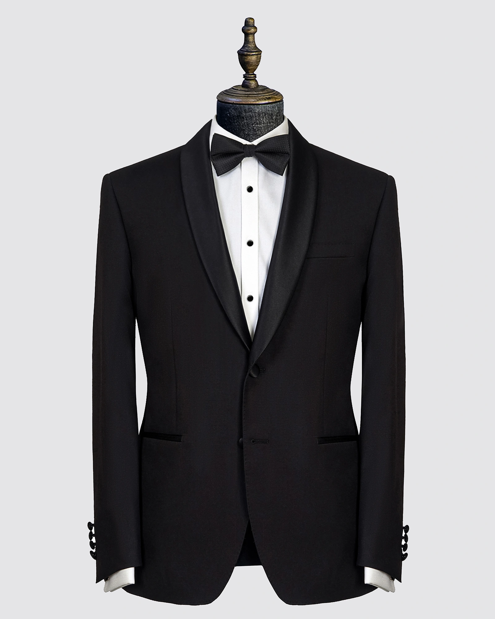 GIBS Black Shawl Lapel Tuxedo