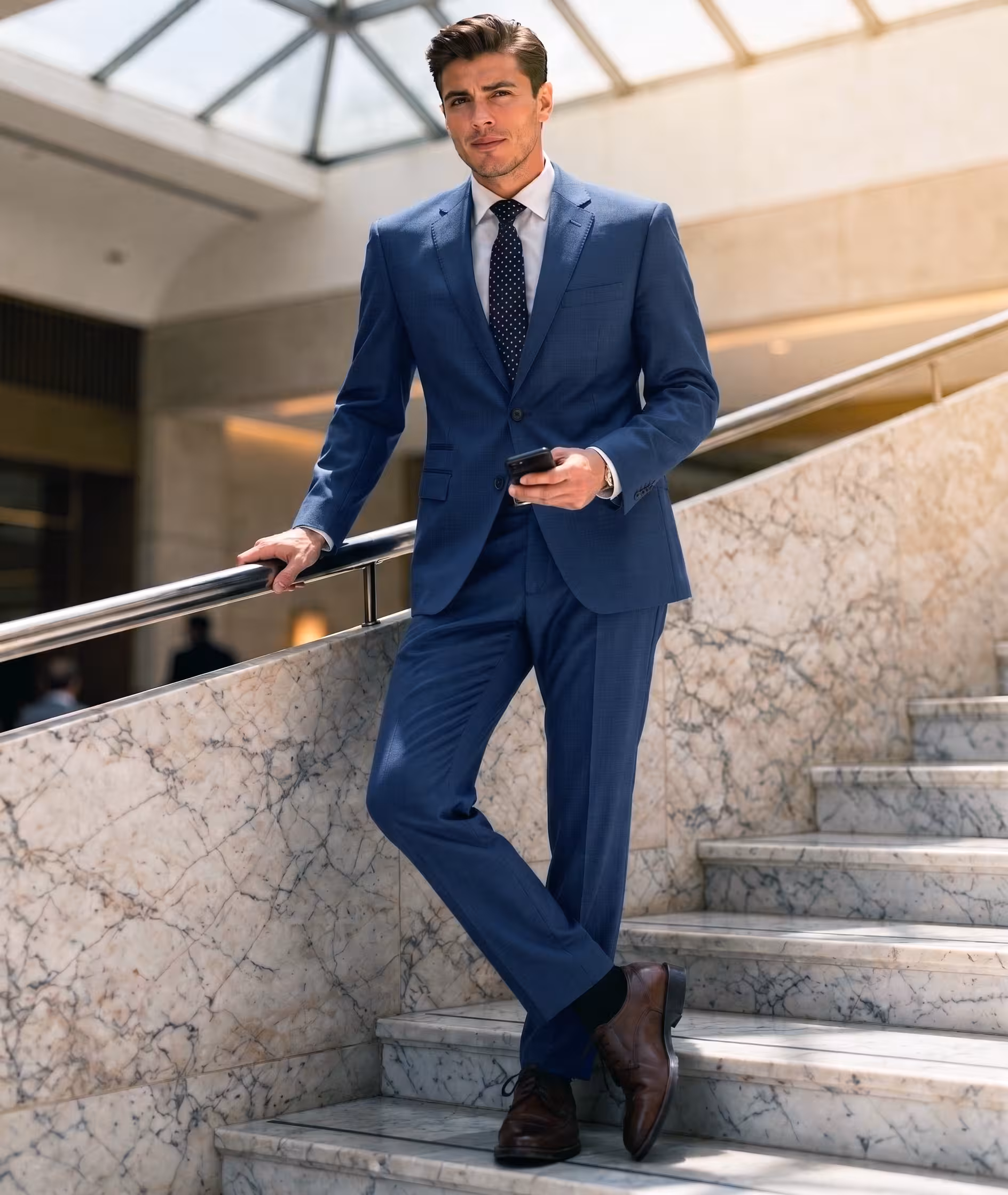 GIBS Blue Lounge Suit_Office_04