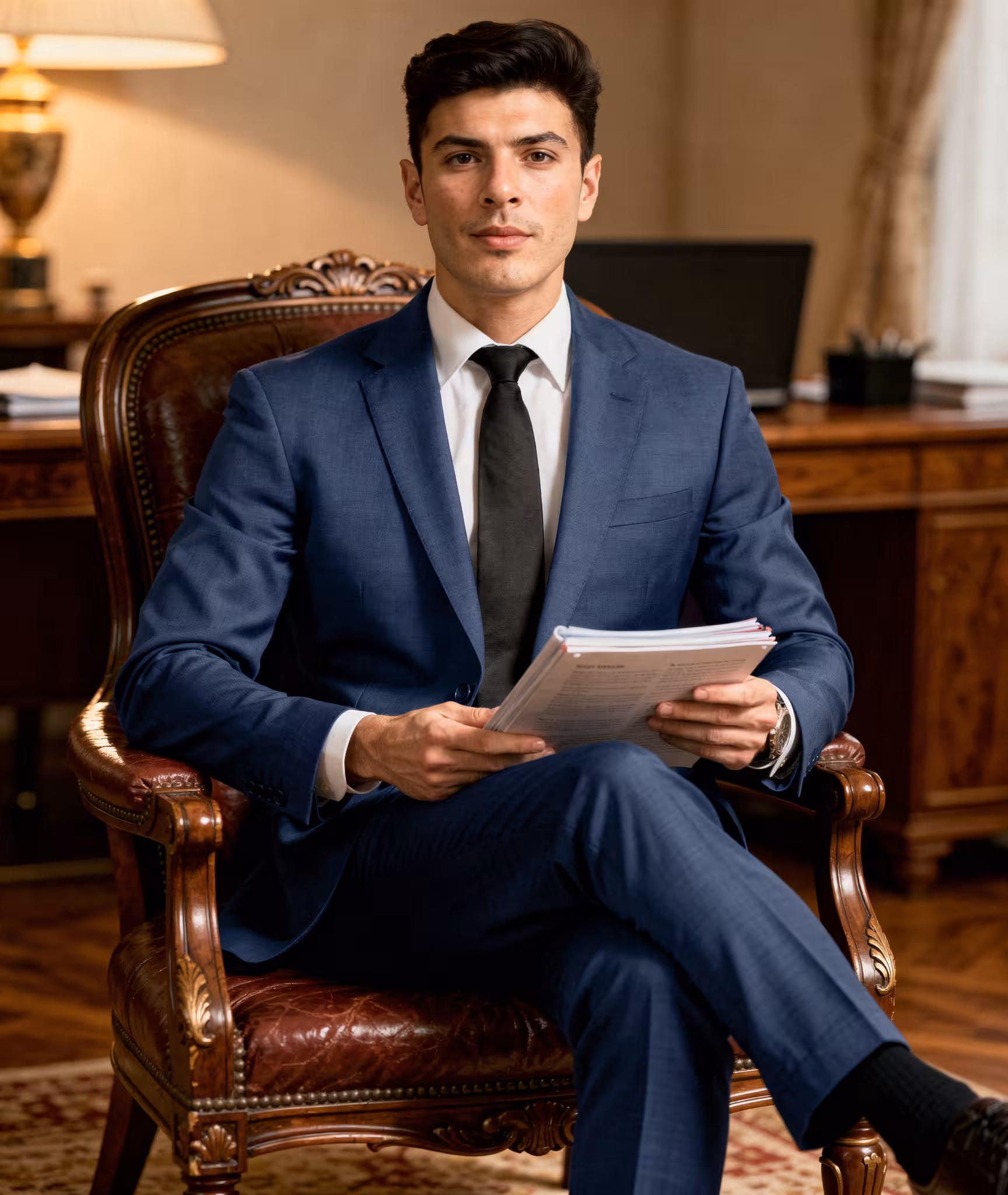 GIBS Blue Lounge Suit_Office_06