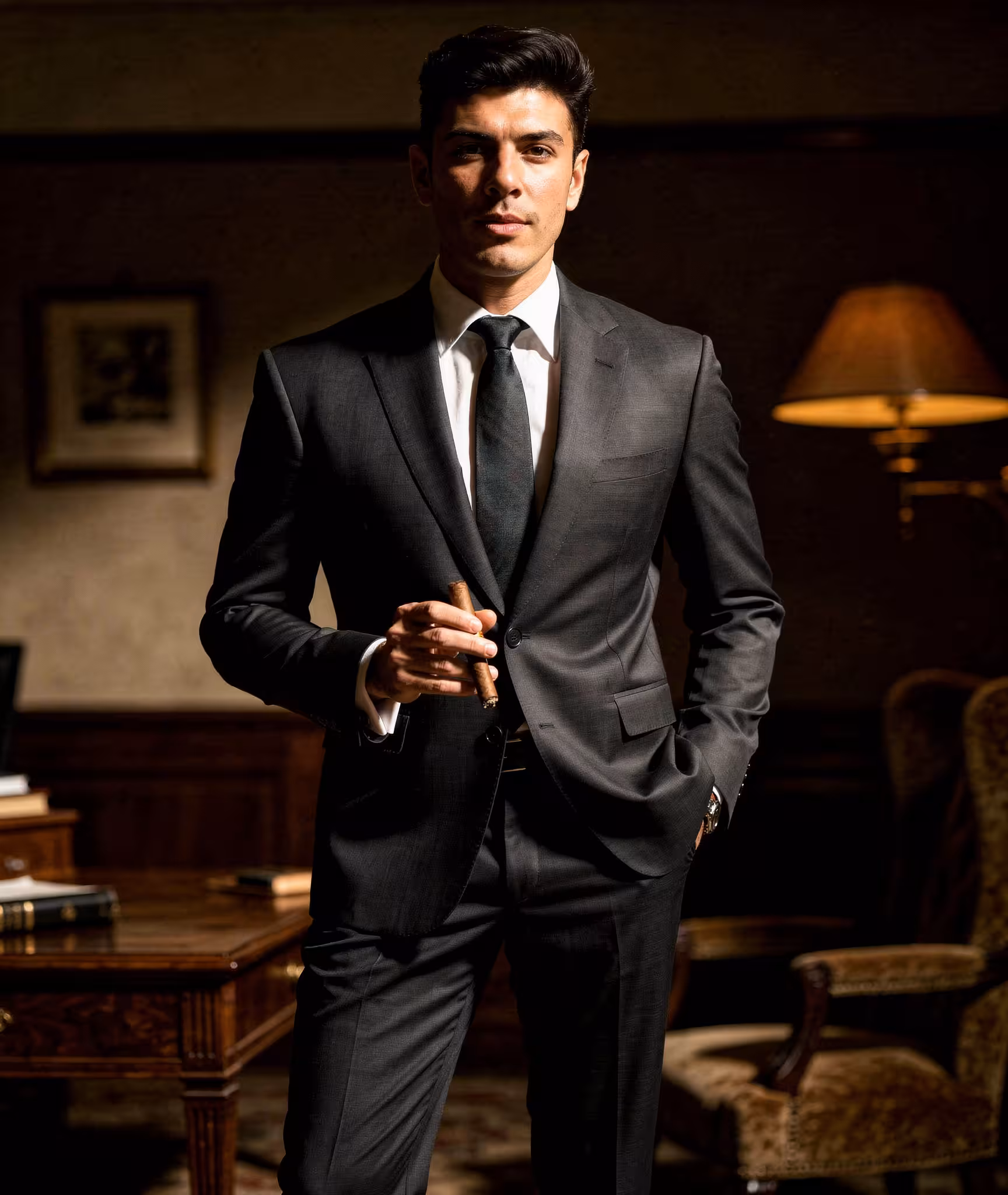 GIBS Charcoal Lounge Suit_Office_07