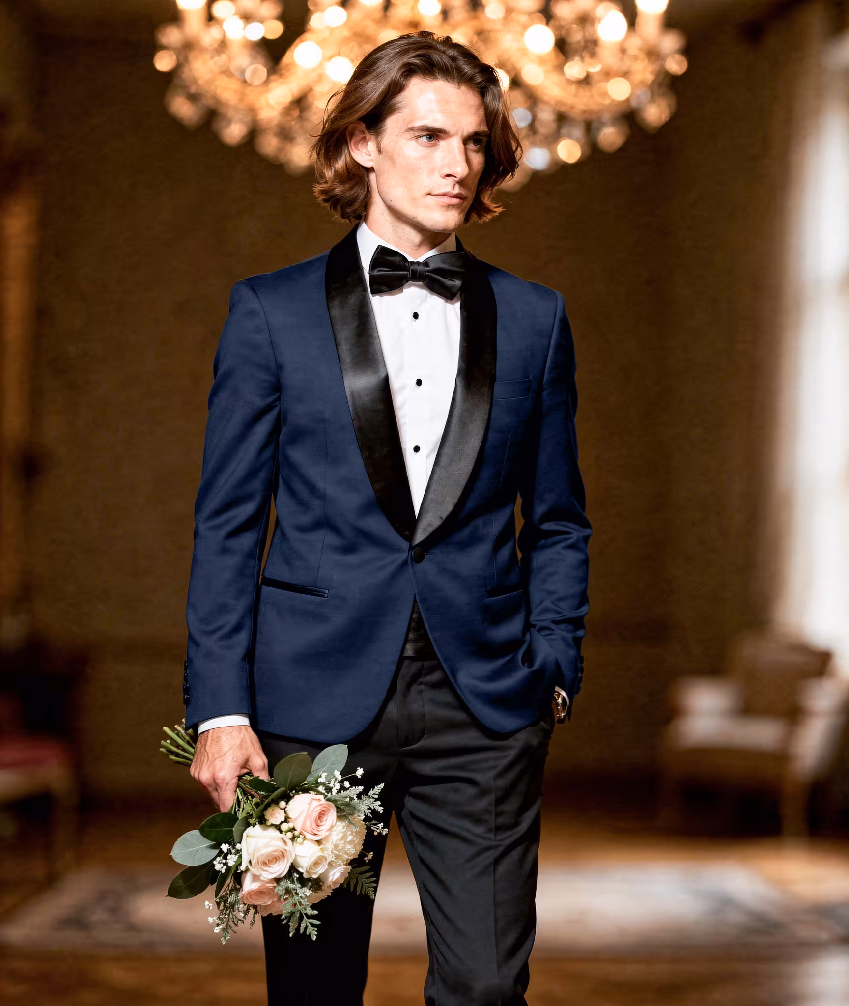 GIBS Navy Shawl Lapel Tuxedo_Wedding_06