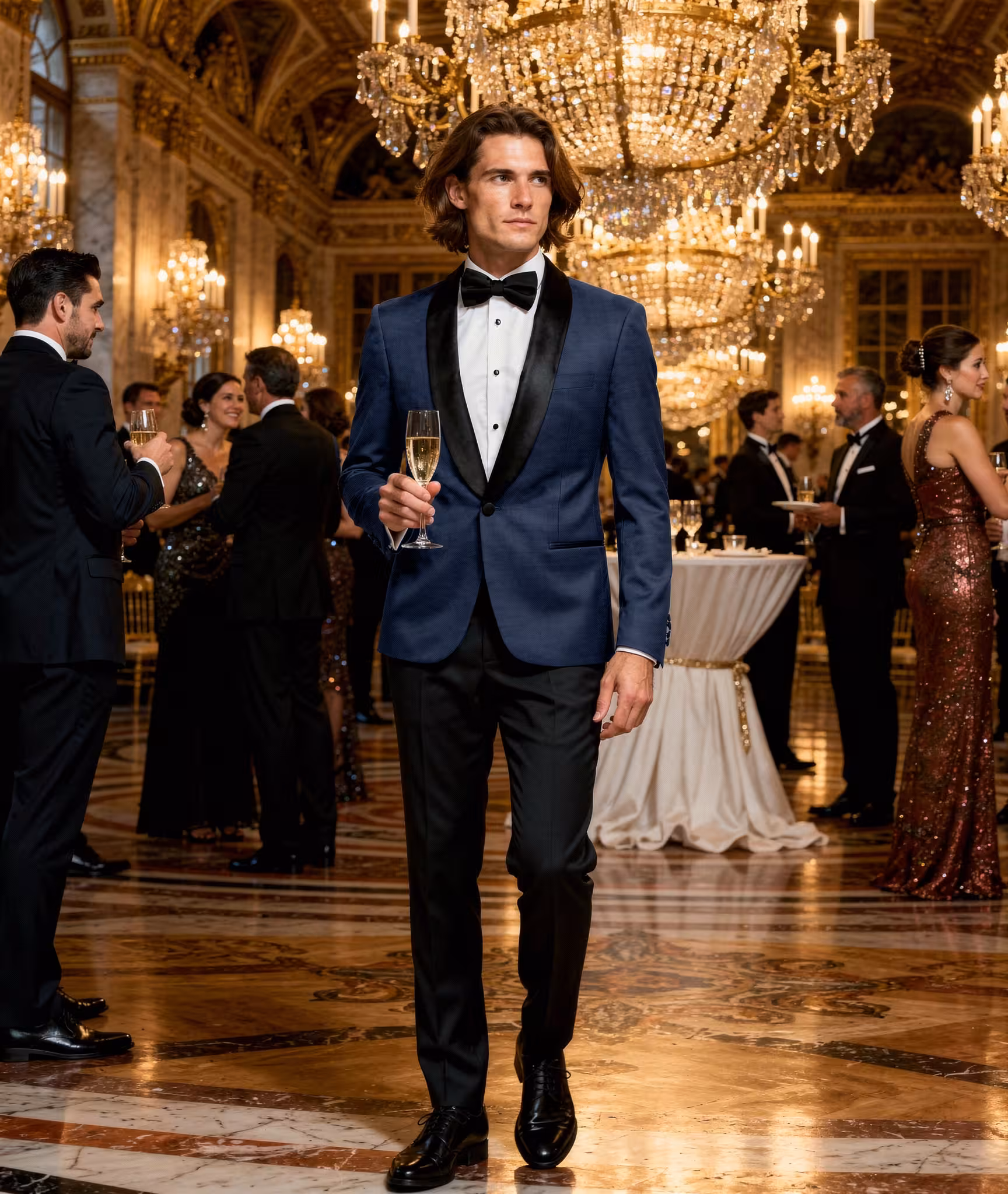 GIBS Navy Shawl Lapel Tuxedo_Wedding_07