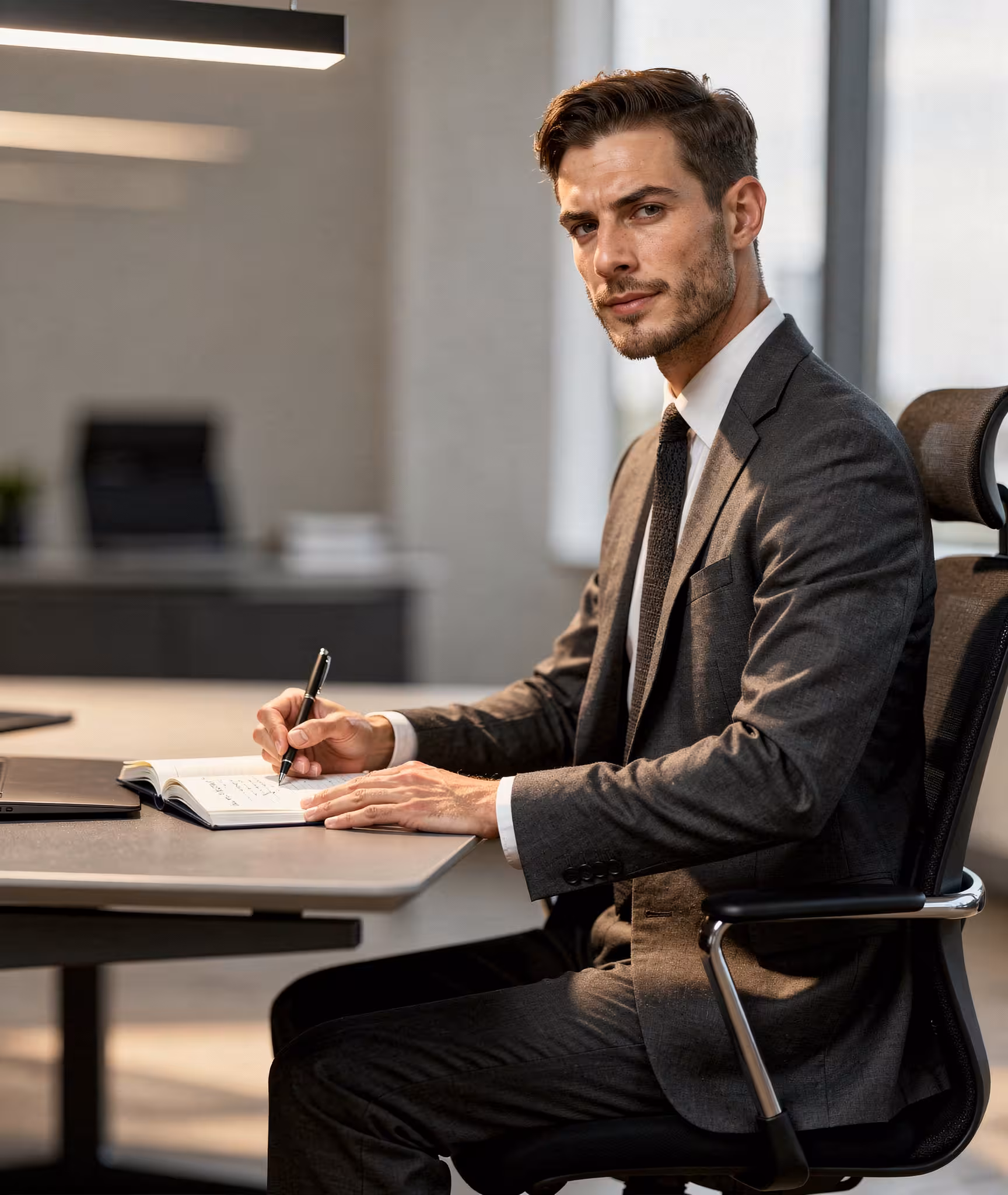 SR C1 Charcoal Lounge Suit_Office_05
