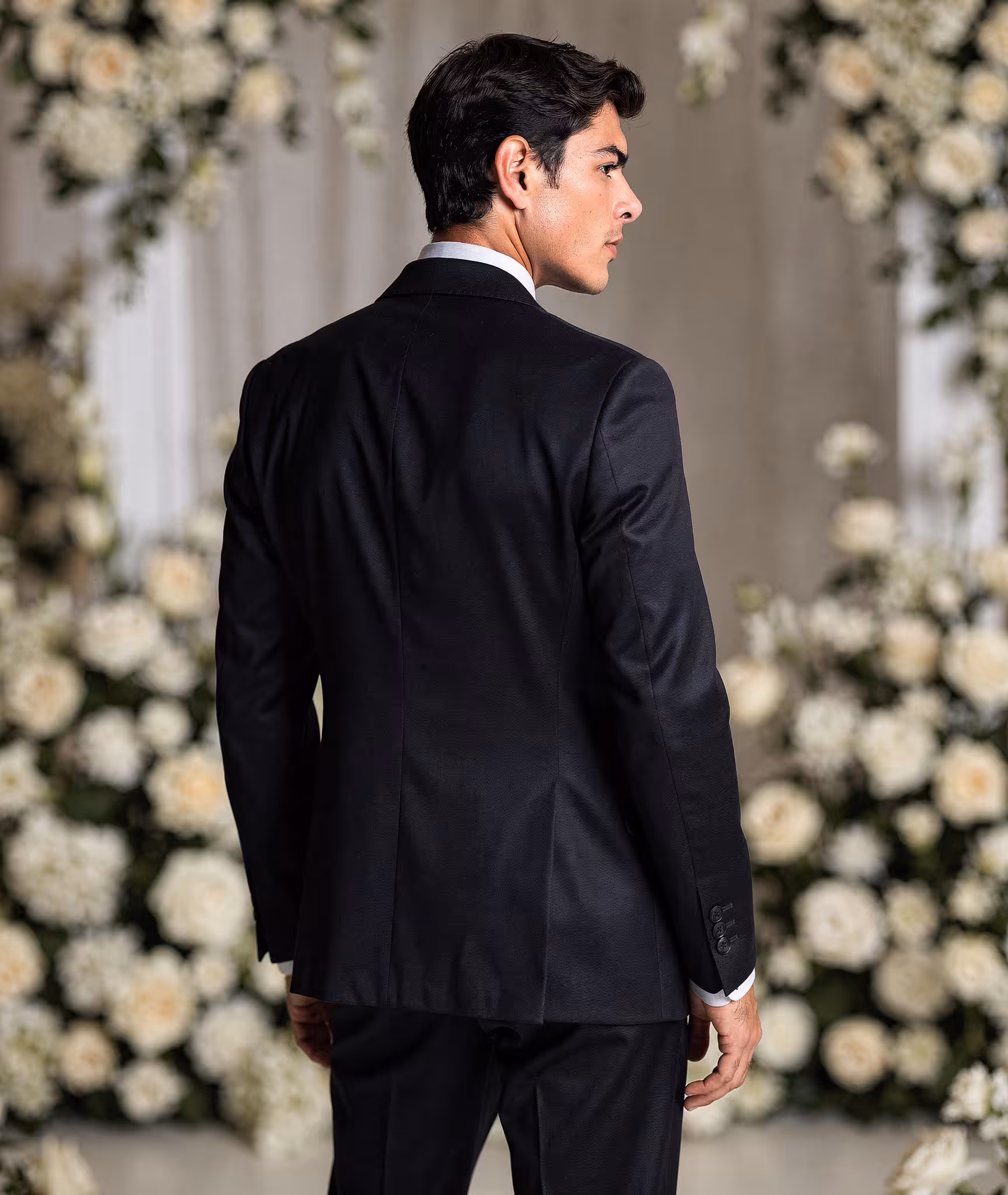SR D7 Navy Lounge Suit_BackView