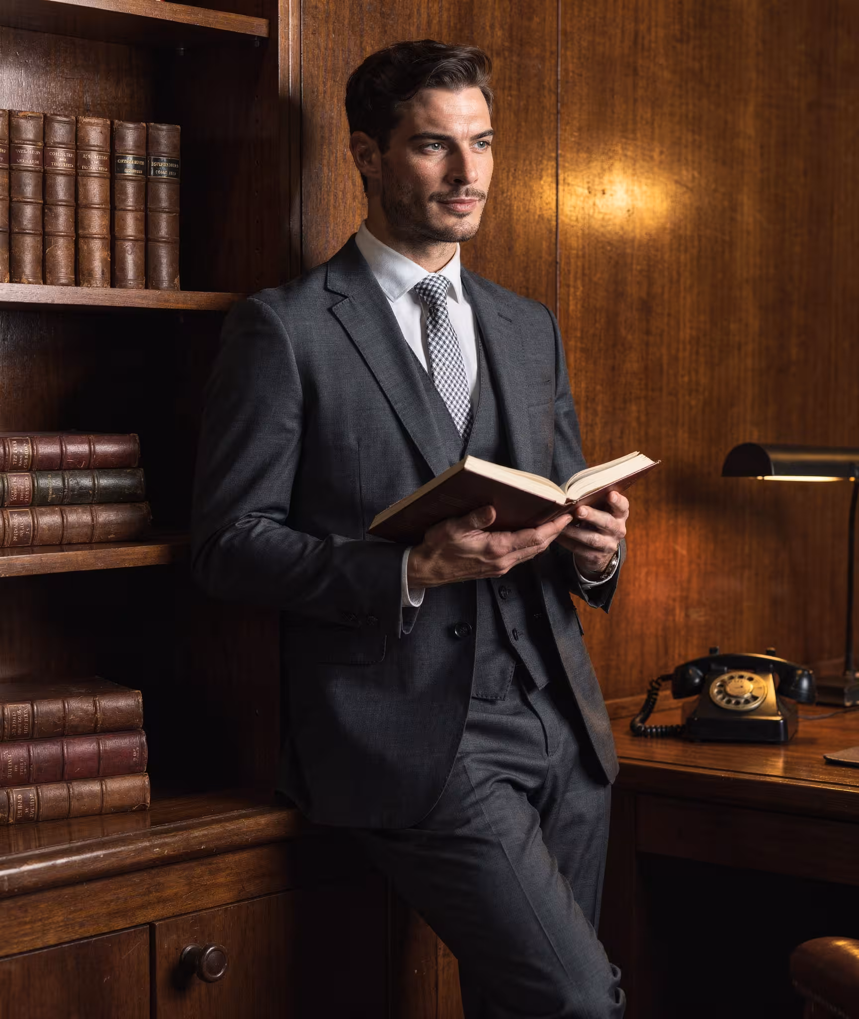 SR SSA3 Charcoal Lounge Suit_SideView_06