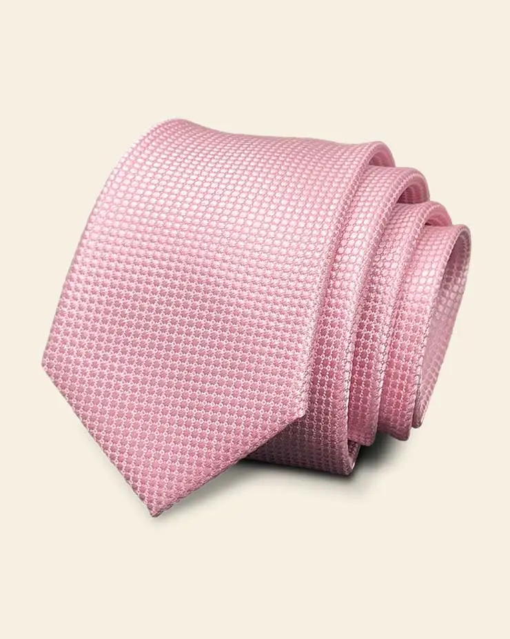 Pink Tie - Black Jacket Suiting in Brisbane